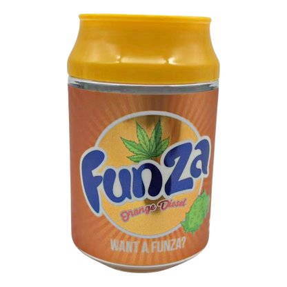 3.5g Plastic Soda Can Jar - FunZa (12 Count)
