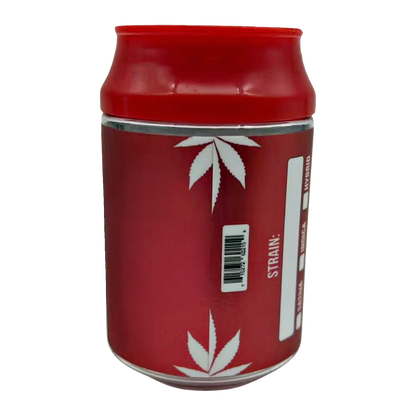 3.5g Plastic Soda Can Jar - Dr Puffer (12 Count)