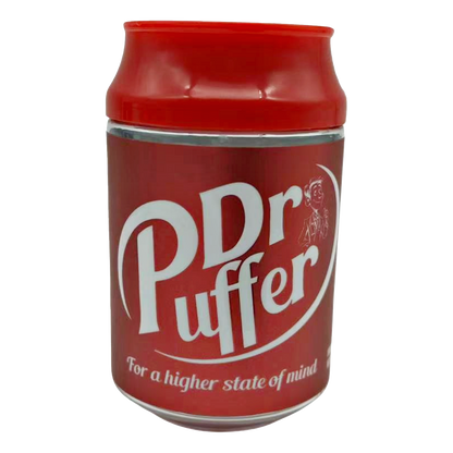 3.5g Plastic Soda Can Jar - Dr Puffer (12 Count)