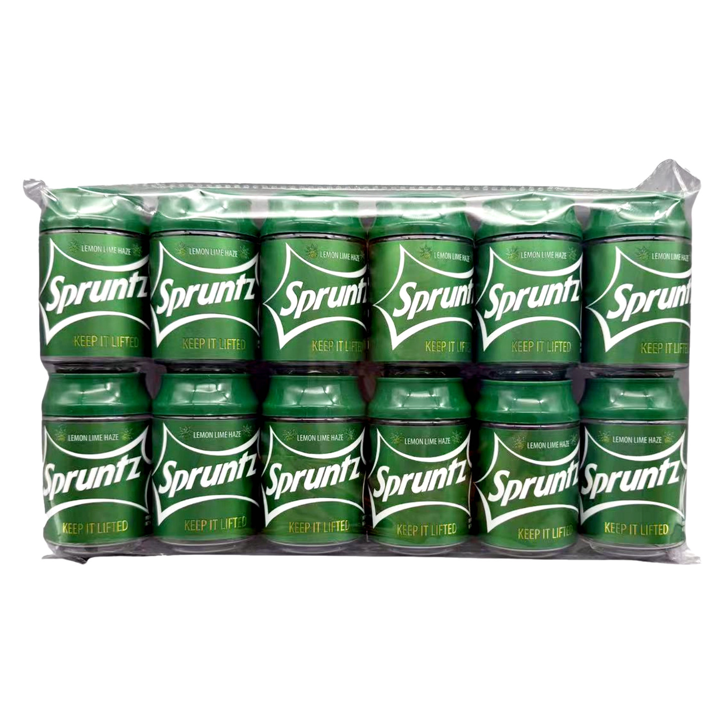 3.5g Plastic Soda Can Jar - Spruntz (12 Count)