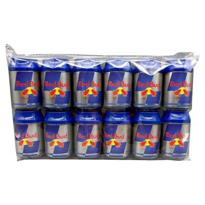 3.5g Plastic Soda Can Jar - Red Bud (12 Count)