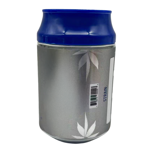 3.5g Plastic Soda Can Jar - Red Bud (12 Count)