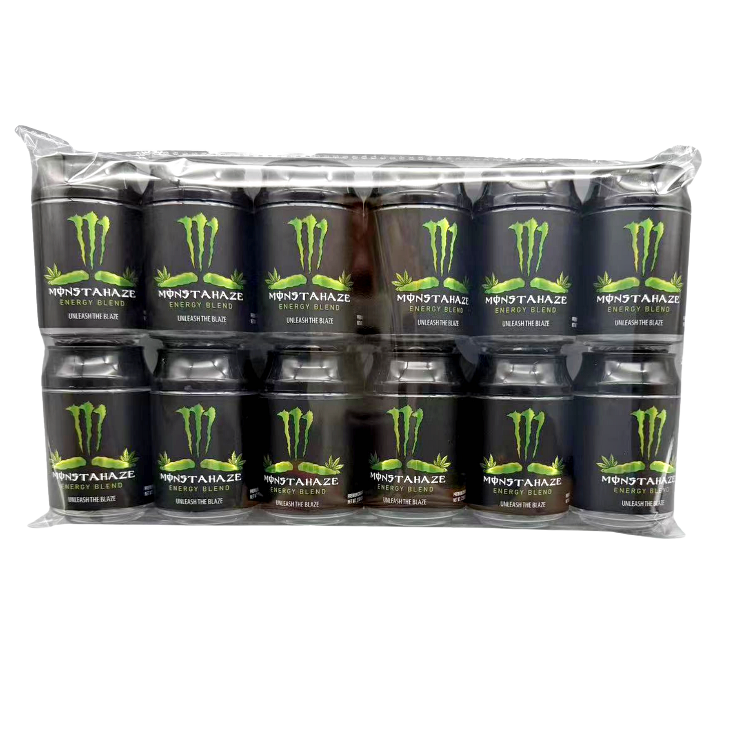 3.5g Plastic Soda Can Jar - Monstahaze (12 Count)