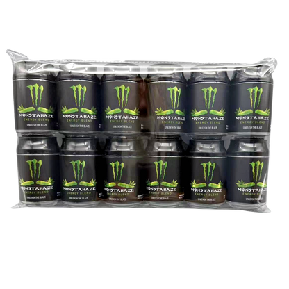 3.5g Plastic Soda Can Jar - Monstahaze (12 Count)