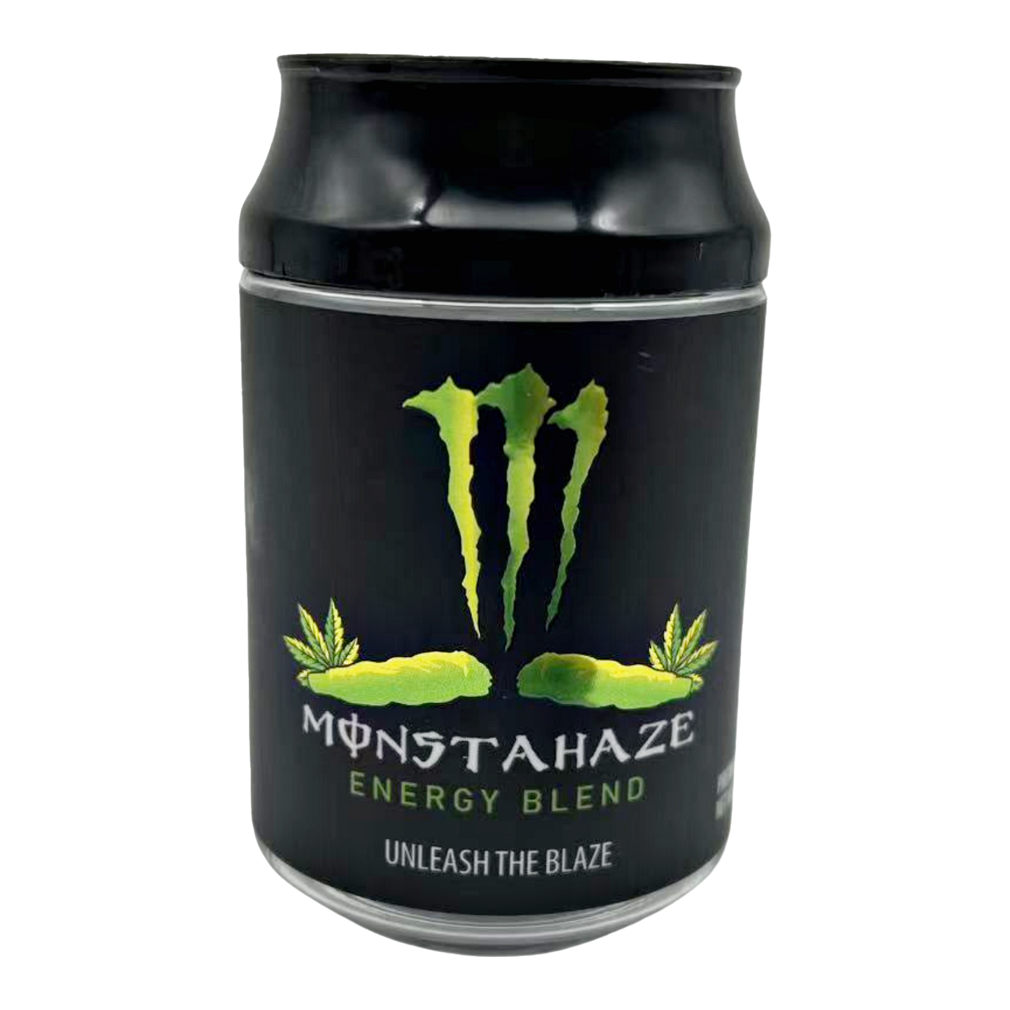 3.5g Plastic Soda Can Jar - Monstahaze (12 Count)