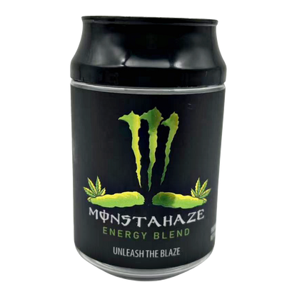 3.5g Plastic Soda Can Jar - Monstahaze (12 Count)