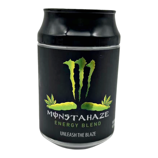 3.5g Plastic Soda Can Jar - Monstahaze (12 Count)