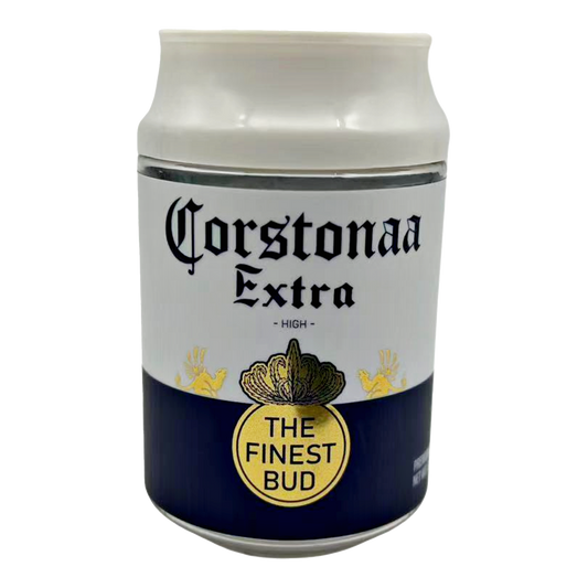 3.5g Plastic Soda Can Jar - Corstonaa Extra (12 Count)