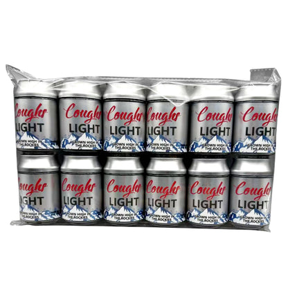 3.5g Plastic Soda Can Jar - Coughs Light (12 Count)