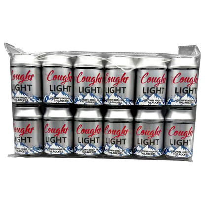 3.5g Plastic Soda Can Jar - Coughs Light (12 Count)