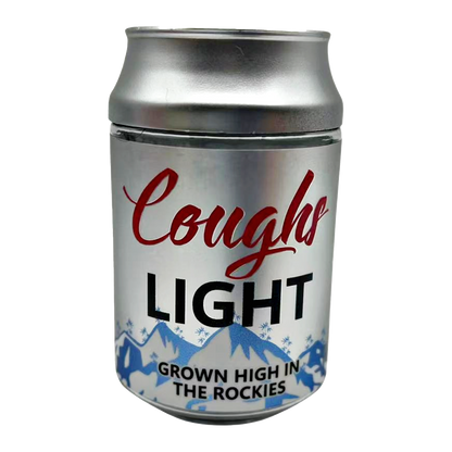 3.5g Plastic Soda Can Jar - Coughs Light (12 Count)
