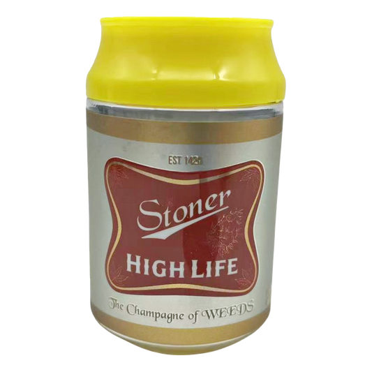 3.5g Plastic Soda Can Jar - Stoner High (12 Count)