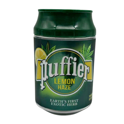 3.5g Plastic Soda Can Jar - Puffier (12 Count)