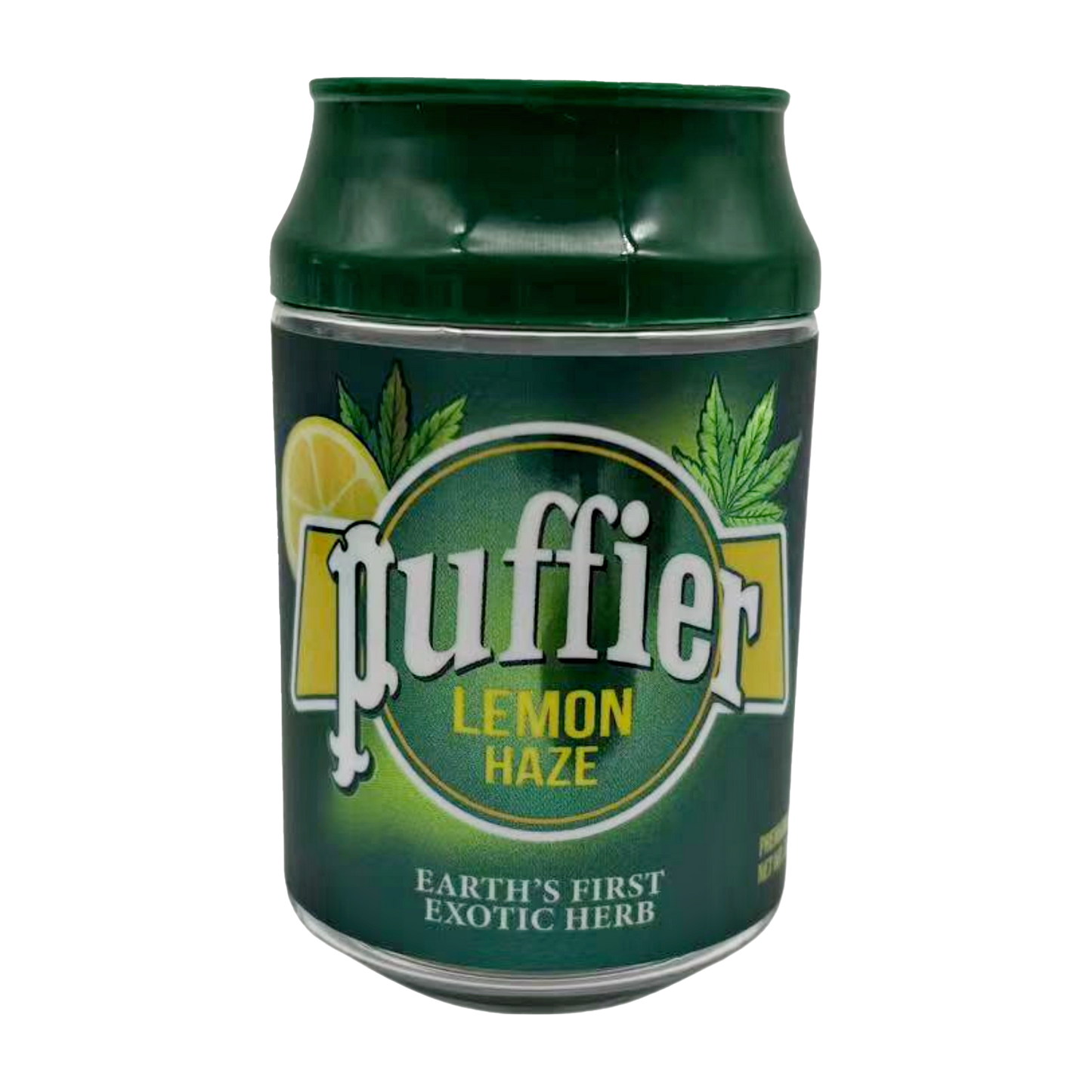 3.5g Plastic Soda Can Jar - Puffier (12 Count)