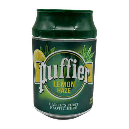 3.5g Plastic Soda Can Jar - Puffier (12 Count)