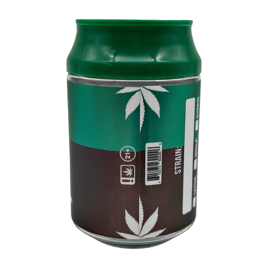 3.5g Plastic Soda Can Jar - Starbuds (12 Count)