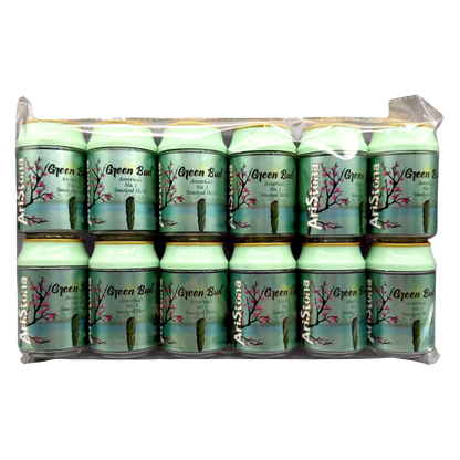 3.5g Plastic Soda Can Jar - Aristona Green Bud (12 Count)