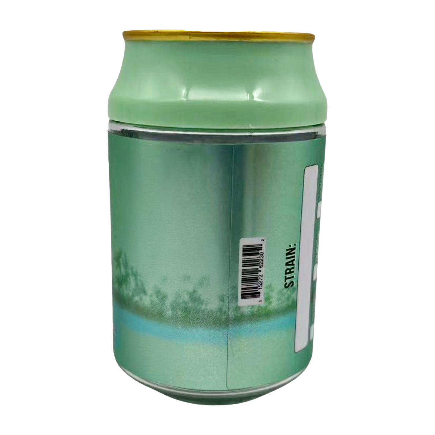 3.5g Plastic Soda Can Jar - Aristona Green Bud (12 Count)