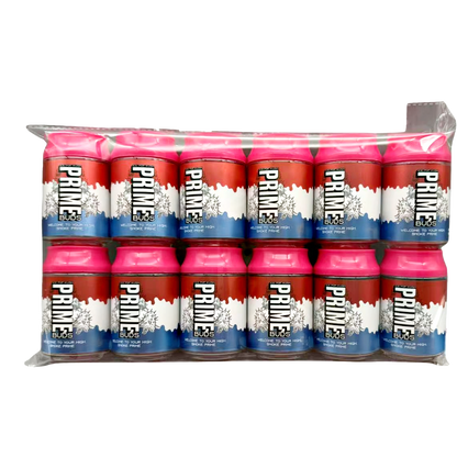 3.5g Plastic Soda Can Jar - Prime Buds (12 Count)