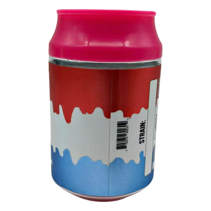 3.5g Plastic Soda Can Jar - Prime Buds (12 Count)