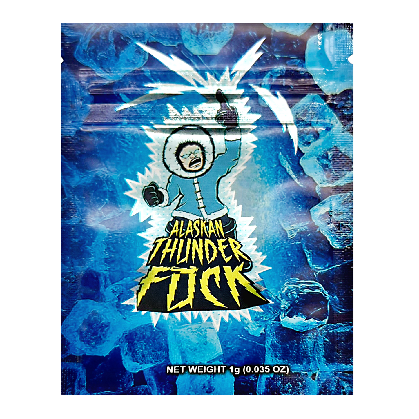 1g Exotic Mylar Bag - Alaska Thunder Fuck (100 Count)