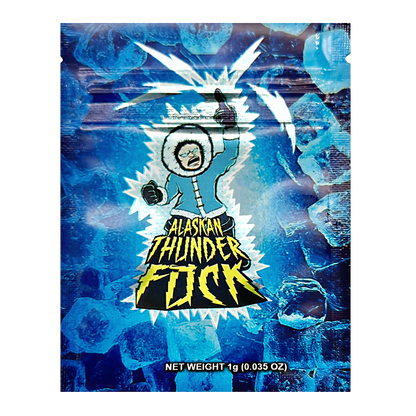 1g Exotic Mylar Bag - Alaska Thunder Fuck (100 Count)