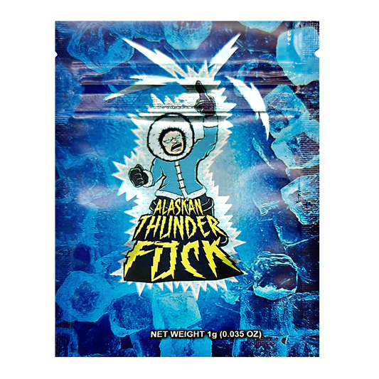 1g Exotic Mylar Bag - Alaska Thunder Fuck (100 Count)