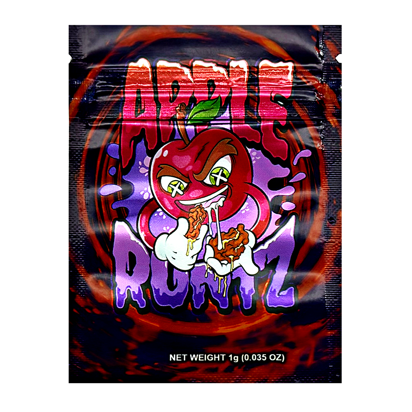 1g Exotic Mylar Bag - Apple Runtz (100 Count)