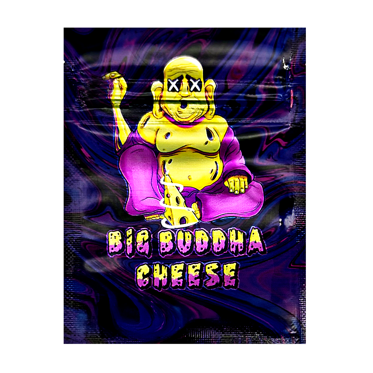 1g Exotic Mylar Bag - Big Buddha Gheese (100 Count)