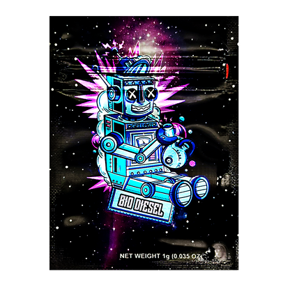 1g Exotic Mylar Bag - Bio Diesel (100 Count)