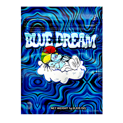 1g Exotic Mylar Bag - Blue Dream (100 Count)