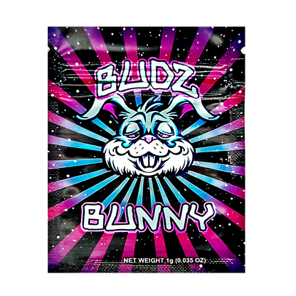 1g Exotic Mylar Bag - Budz Bunny (100 Count)