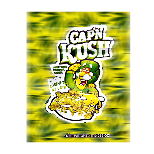 100 Pack – 1g Exotic - CMB - Mylar Bags Resealable Foil Packaging Pouches - Cap'n Kush