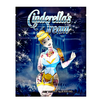 1g Exotic Mylar Bag - Cinderellas Dream (100 Count)