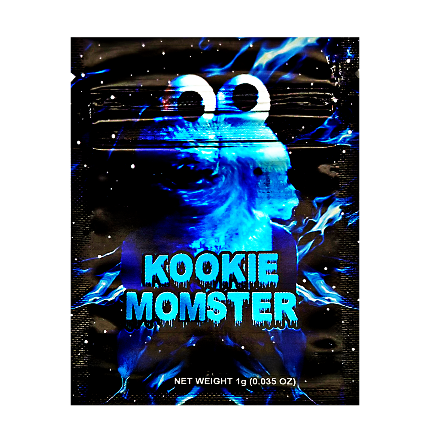 1g Exotic Mylar Bag - Cookie Monster (100 Count)