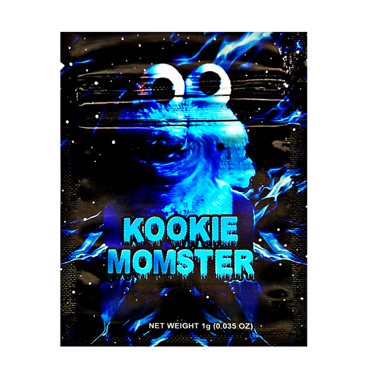 1g Exotic Mylar Bag - Cookie Monster (100 Count)
