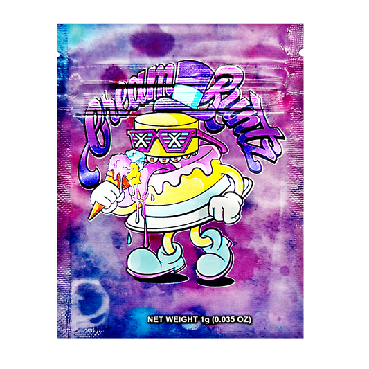 1g Exotic Mylar Bag - Cream Runtz (100 Count)