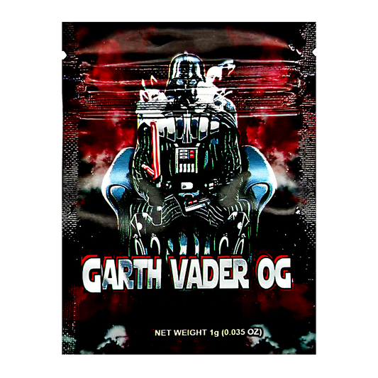 1g Exotic Mylar Bag - Darth Vader OG (100 Count)