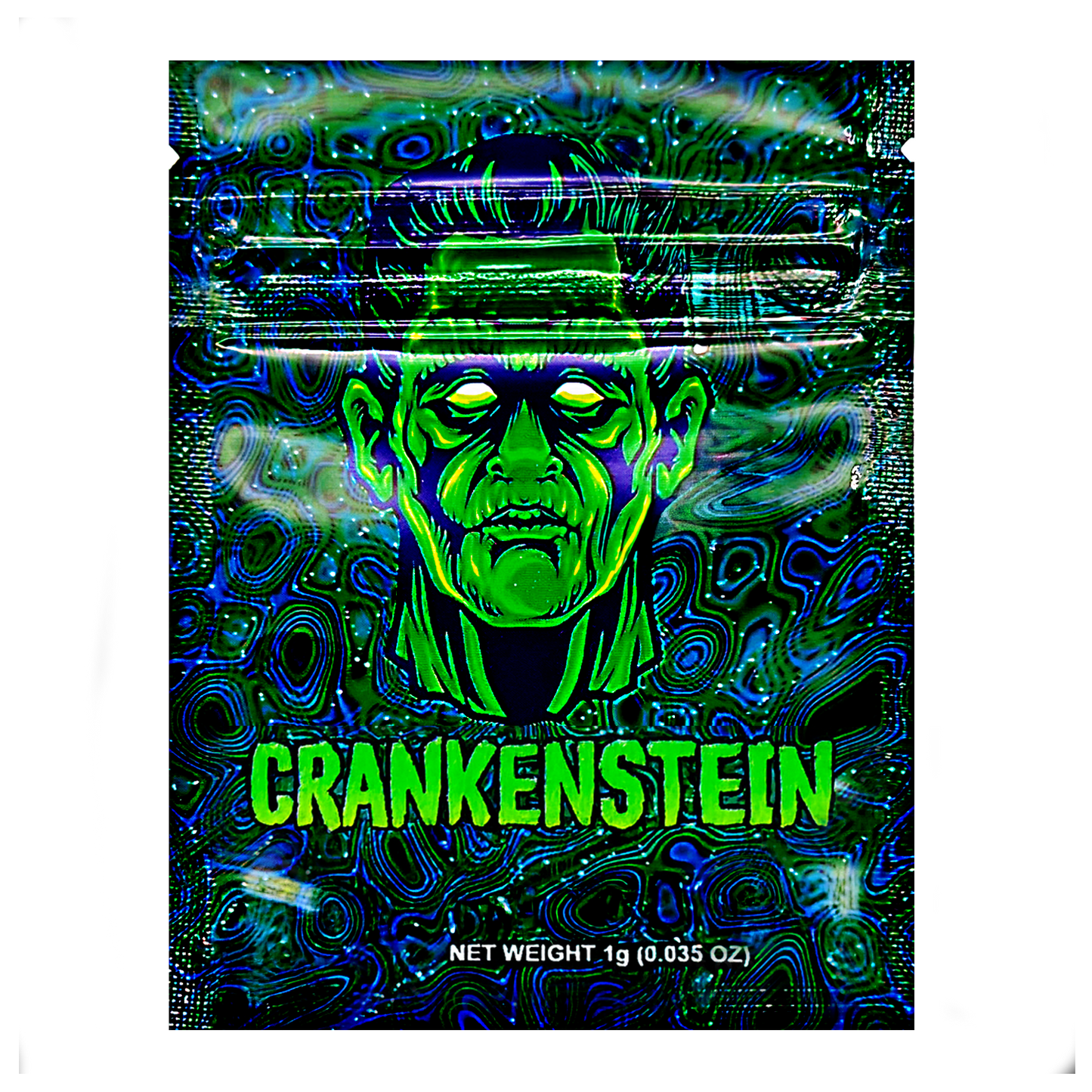 1g Exotic Mylar Bag - Frankenstein (100 Count)