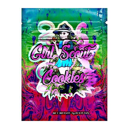 1g Exotic Mylar Bag - Girl Sour Cookies (100 Count)