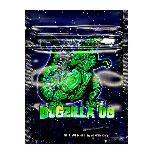1g Exotic Mylar Bag - Godzilla OG (100 Count)