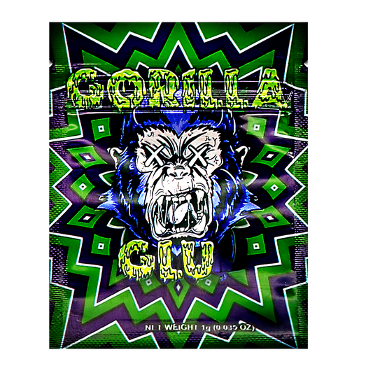 1g Exotic Mylar Bag - Gorilla Glue (100 Count)