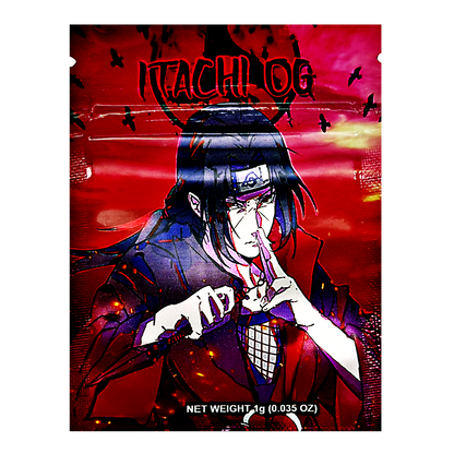 1g Exotic Mylar Bag - Itachi OG (100 Count)