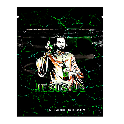 1g Exotic Mylar Bag - Jesus OG (100 Count)