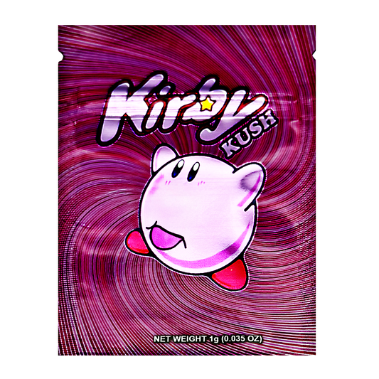 1g Exotic Mylar Bag - Kirby Kush (100 Count)