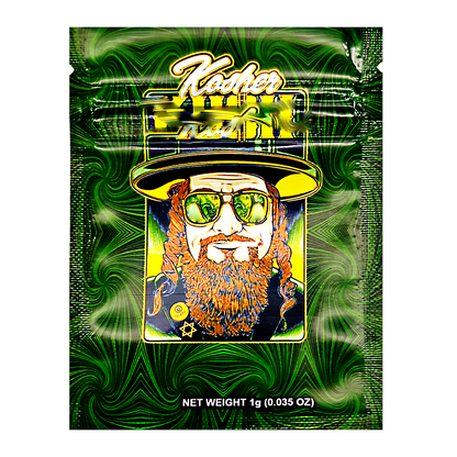 1g Exotic Mylar Bag - Kosher Kush (100 Count)