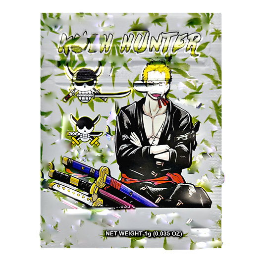 1g Exotic Mylar Bag - Kush Hunter (100 Count)