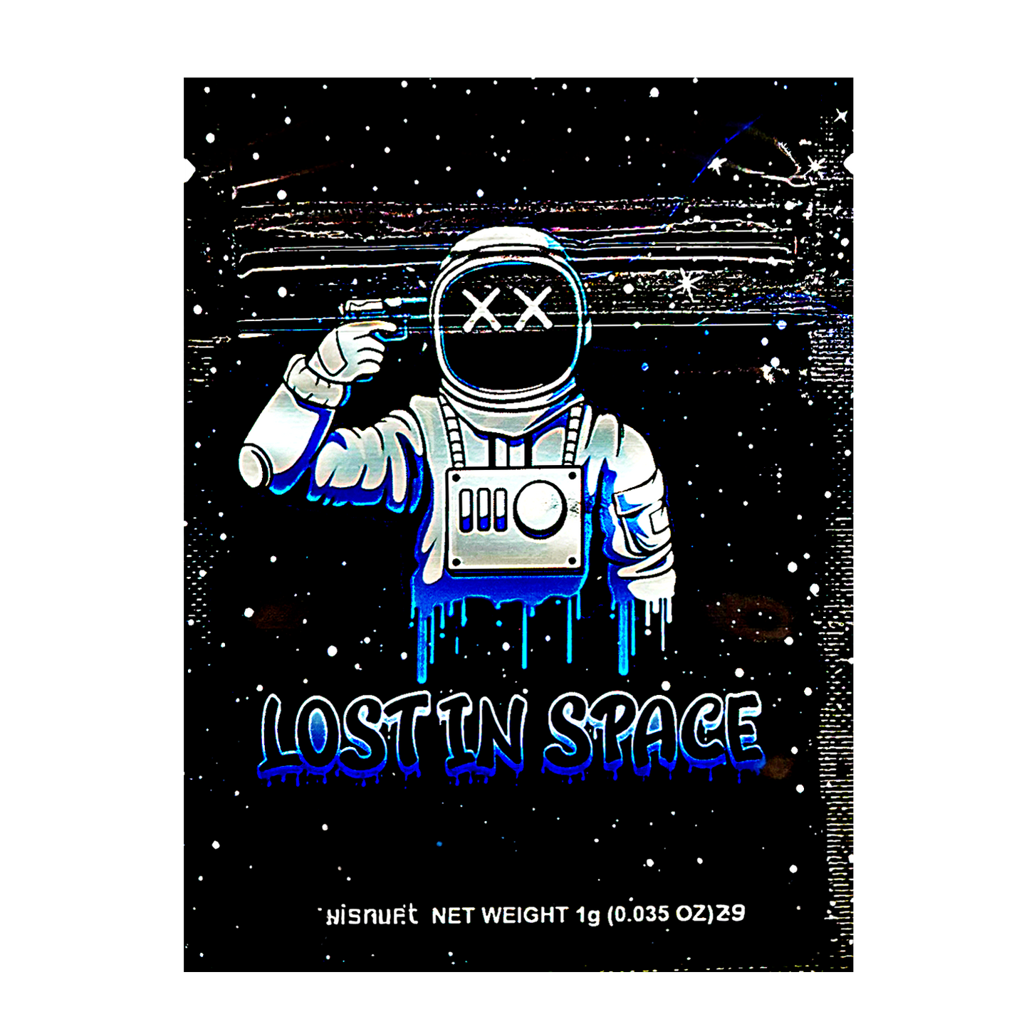 1g Exotic Mylar Bag - Lost In Space (100 Count)