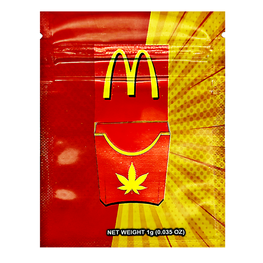 1g Exotic Mylar Bag - ZaDonalds (100 Count)