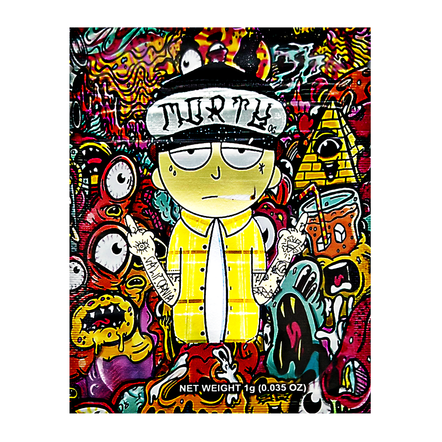 1g Exotic Mylar Bag - North Park (100 Count)